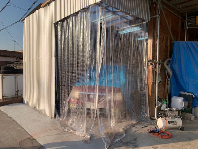 レンタル塗装ブース埼玉